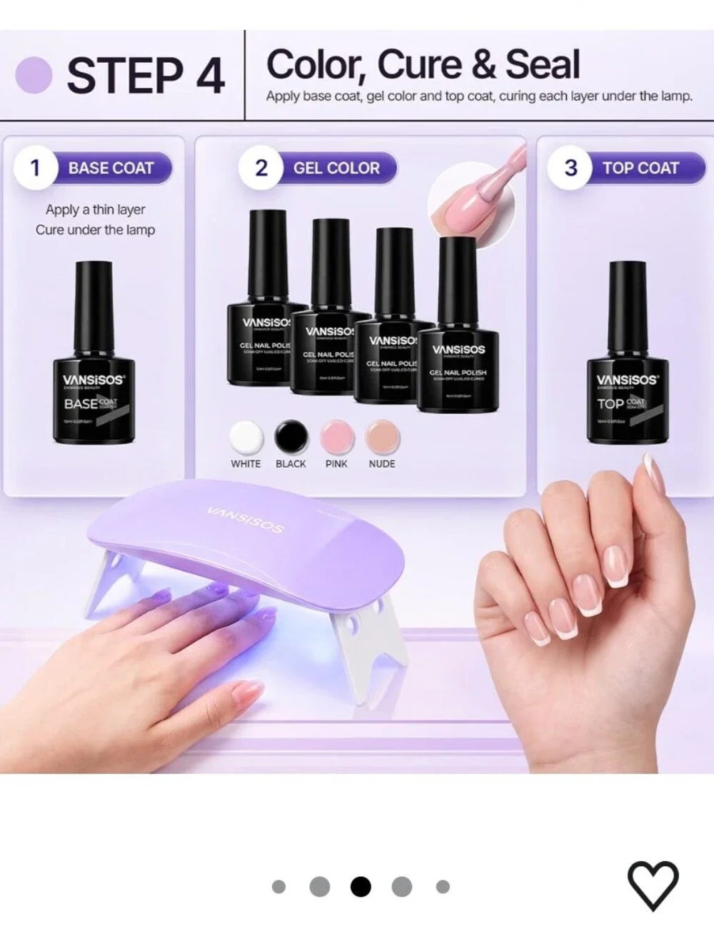 Acrylic Nail Kit for Beginners: Professional Acrylic Powder and Liquid UV Lamp